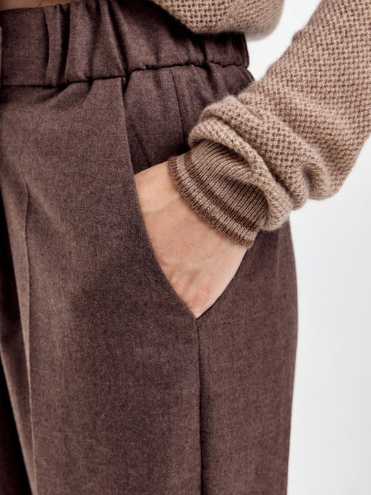 Брюки из шерсти