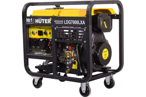 Электрогенератор дизельный Huter LDG 7000LXА 64/2/8