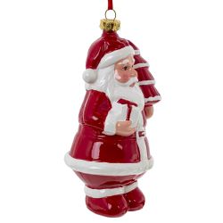 GAEM Украшение новогоднее "Дед Мороз", L7 W6,2 H12 см