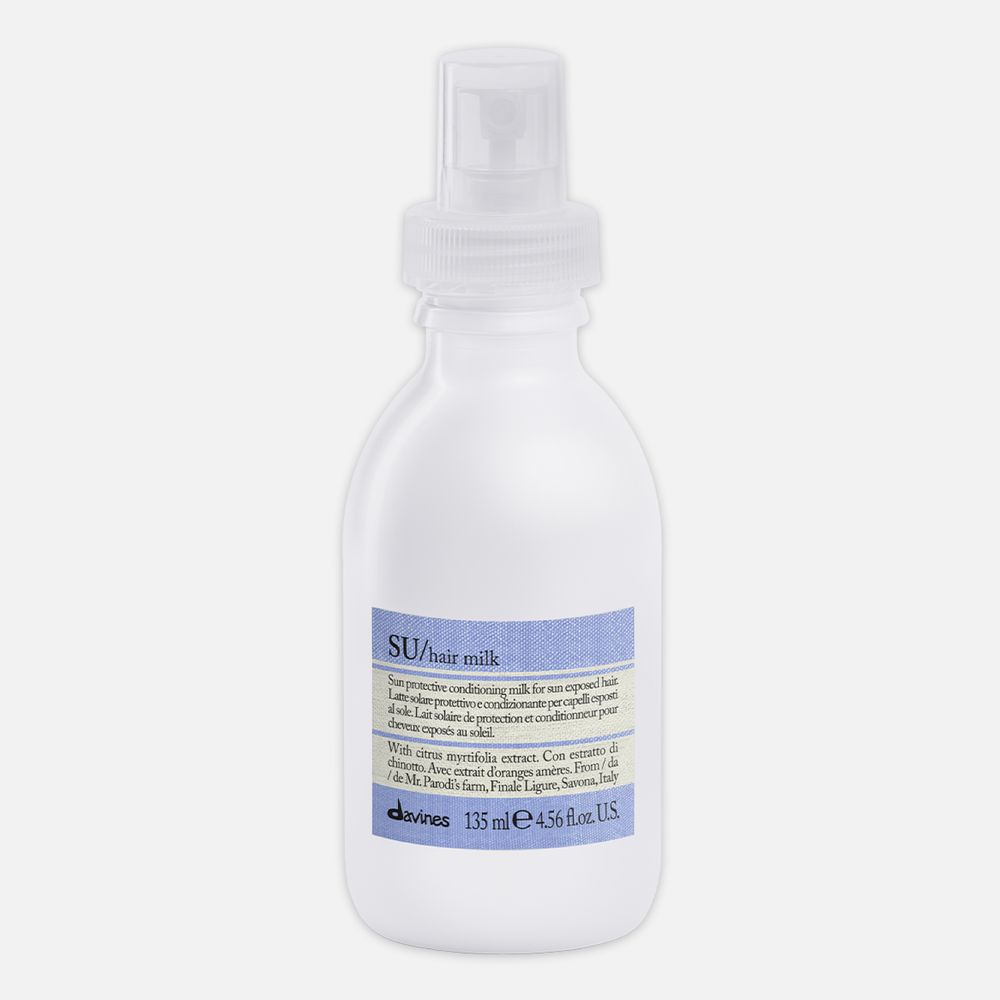 DAVINES  SU hair milk Sun protective conditioning milk for sun exposed hair  SU Солнцезащитное молочко, 135 мл