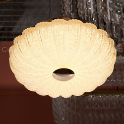 Потолочный светильник Cloyd DESSA-A FM1 / Ø30 см - золото (арт.10371)