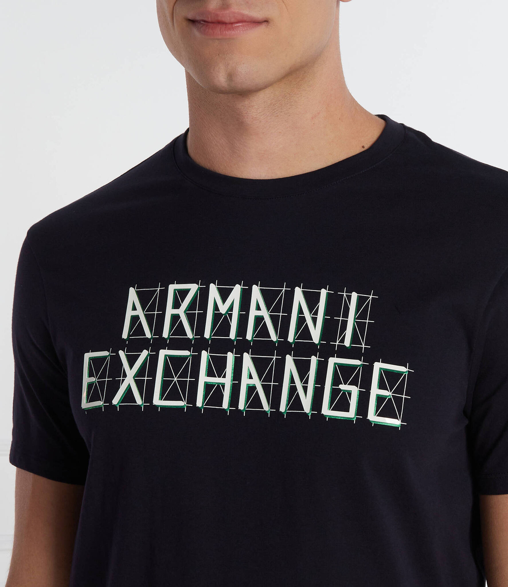 Футболка Armani Exchange - темно-синий(3DZTHC ZJH4Z)