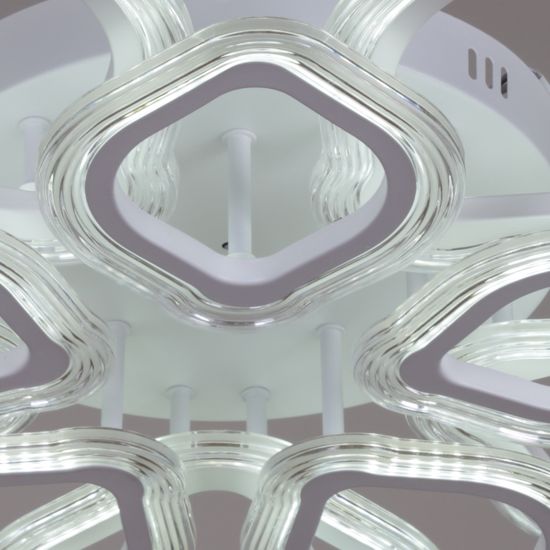 09827-3.3-5+5 WH светильник потолочный