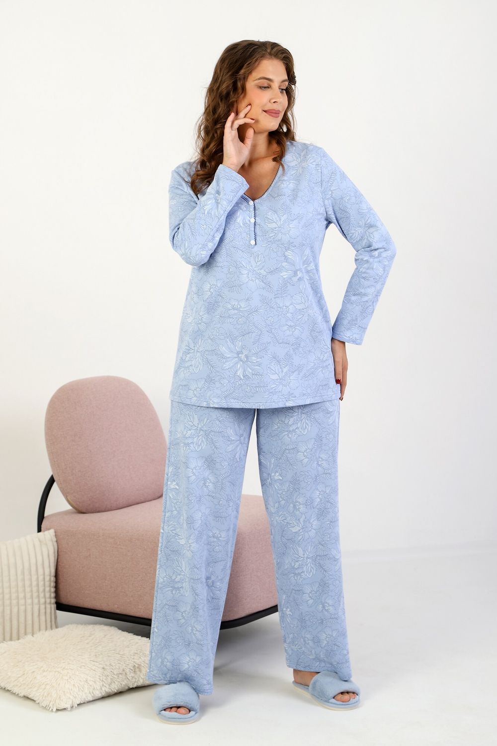 Пижама Тайна Виотекс ГОЛУБОЙ