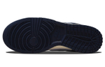 Кроссовки Nike Dunk Low "Midnight Navy And White" (Женская размерная сетка)