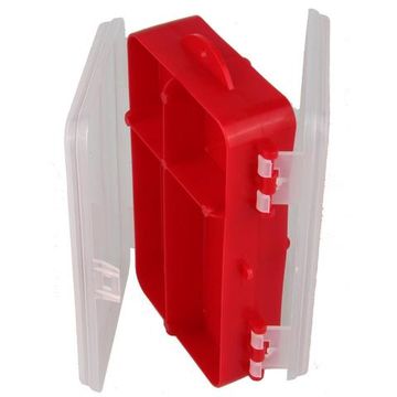 Коробочка для оснастки Helios двухсторонняя (красная)