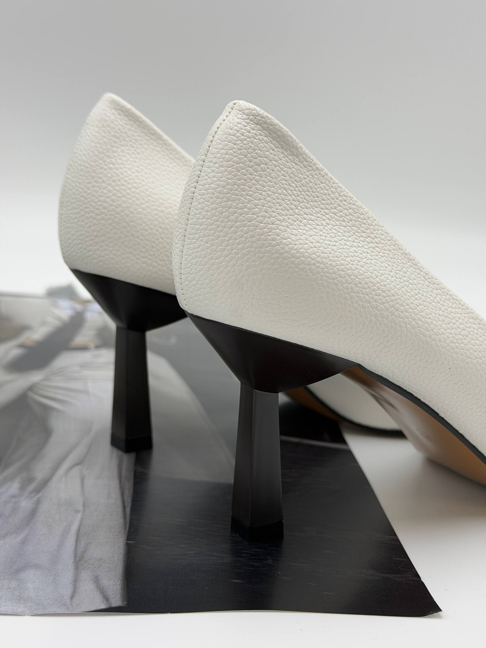 Туфли женские экокожа арт. 184-3 цвет "белый"