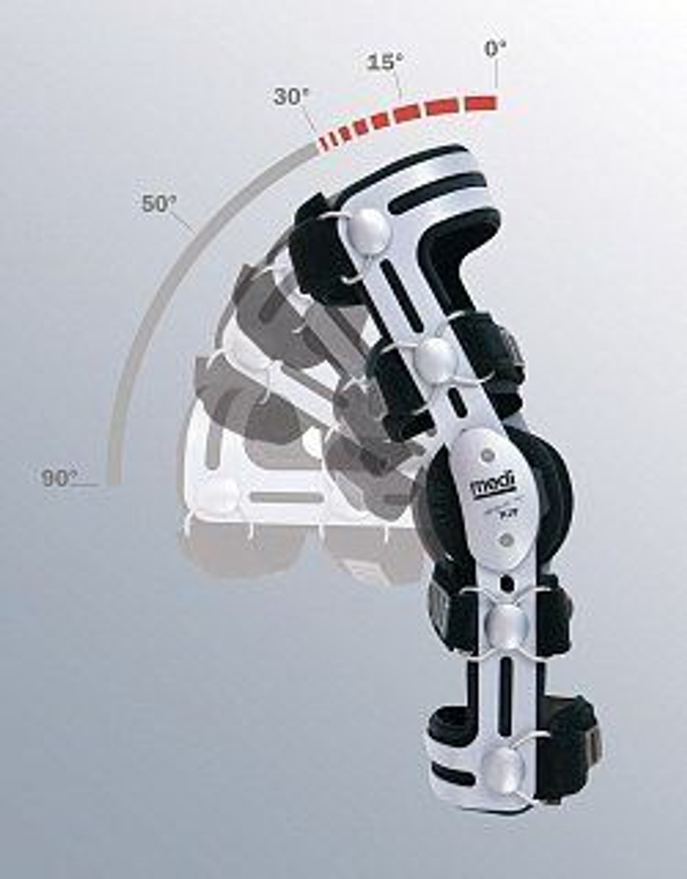 Ортез коленный genu recurvatum M.4 AGR G051 Medi жесткий, регулируемый