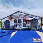 Надувной квест-аттракцион «Заточение духов», 9×9×3,5 м