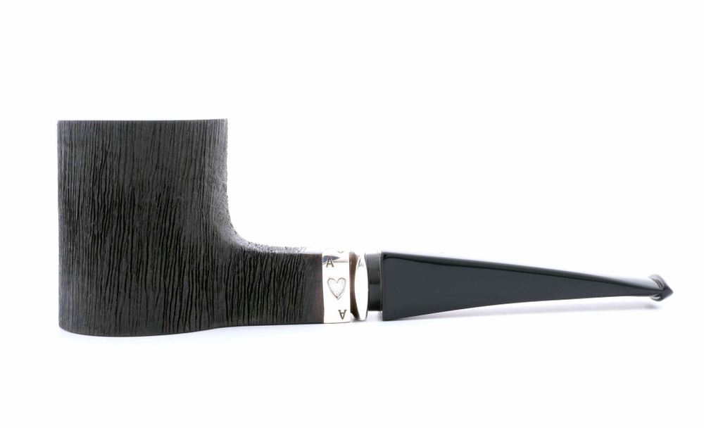 Курительная трубка L’Anatra Poker Pettinata Straight, в шкатулке L013-3