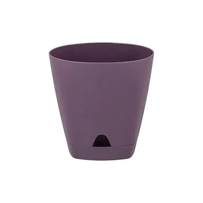 Горшок для цветов AMSTERDAM D 140 mm,35l с подставкой Морозная слива