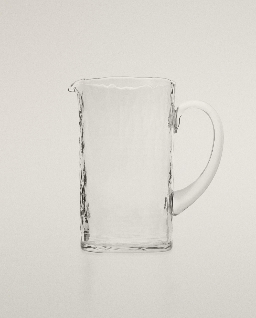 Zara Home кувшин из стекла, цвет прозрачный, 19.5 см