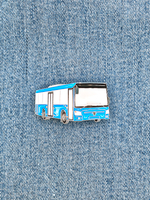 Значок автобус ЛиАЗ-4292.60 голубой