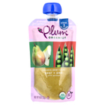 Plum Organics, Органическое детское питание, от 6 месяцев, груша + горох со шпинатом, 113 г (4 унции)