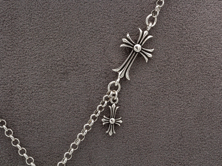 Колье "Chrome Hearts" с подвесками