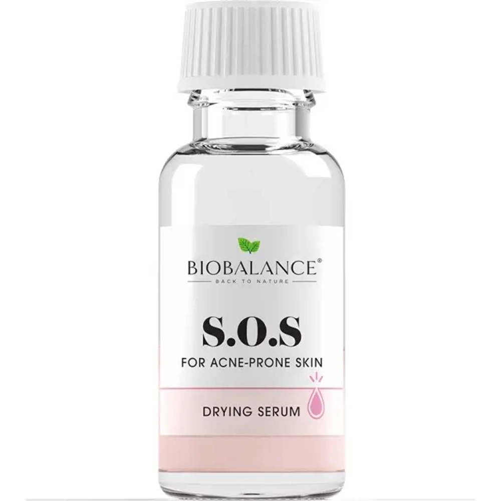 BioBalance SOS Drying Serum For Acne Prone Skin Сыворотка для лица для борьбы с акне