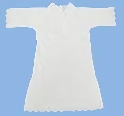 Рубашка крестильная 1406А р.24(74) ажур,кружево