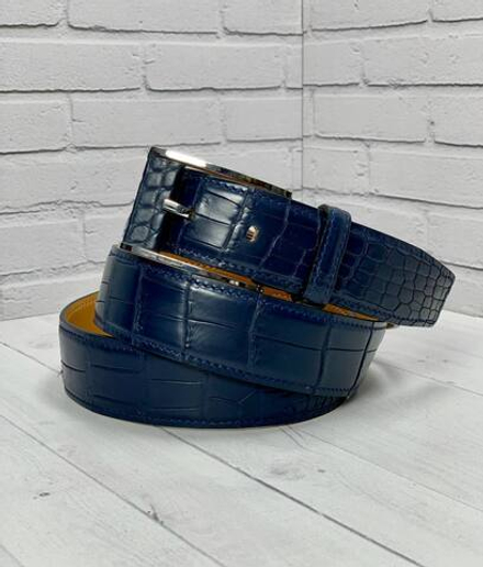 Ремень Zilli кожа крокодила