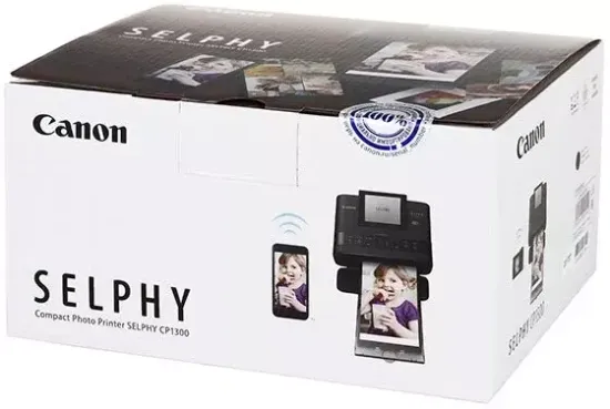 Принтер сублимационный Canon Selphy CP1300, цветн., A6, черный