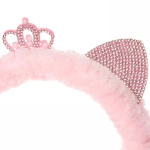 Повязка на голову «Beauty Mapafet- Принцесса», цвет розовый, голубой, сиреневый и серый, 20*6см (упаковка белый ZIP пакет)