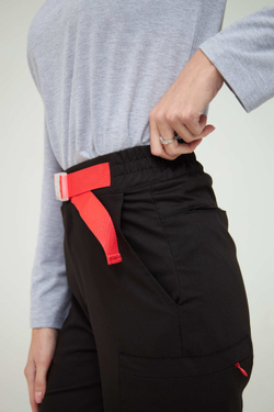 Джоггеры медицинские унисекс Кайтеки, черный