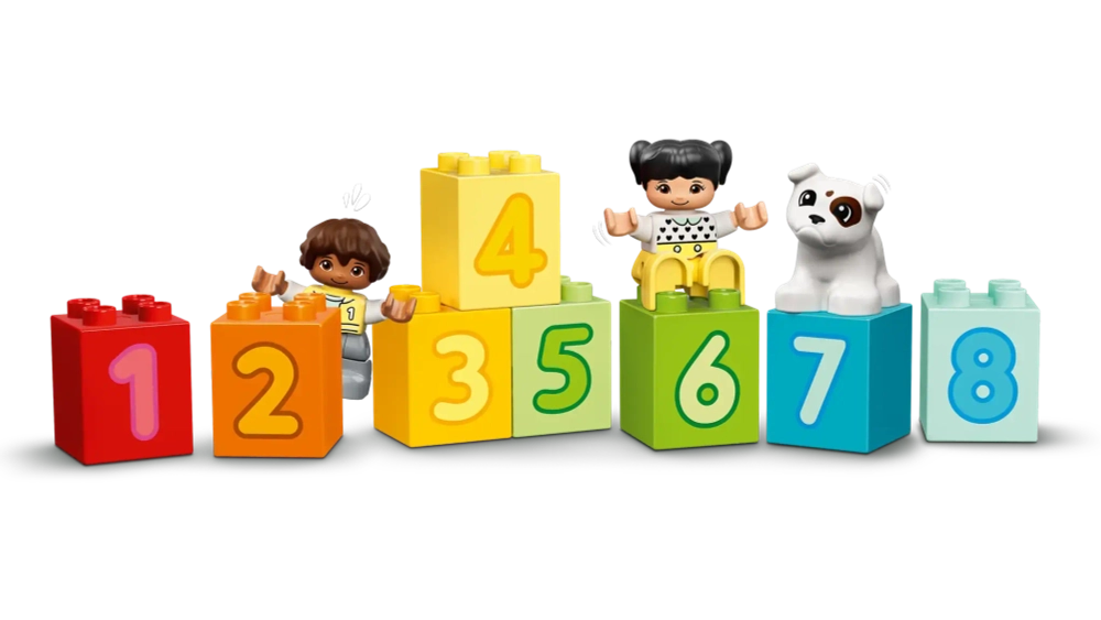 Конструктор LEGO Duplo 10954 Поезд с цифрами — учимся считать