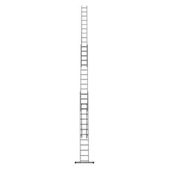 Лестница алюминиевая STAIRS трехсекционная 3x14 ступеней (AL314)