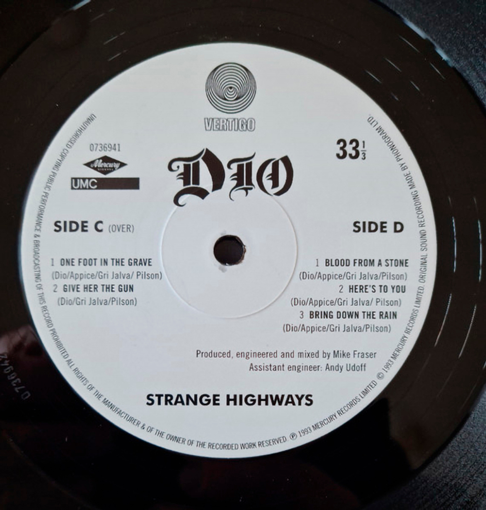Dio / Strange Highways (2LP)