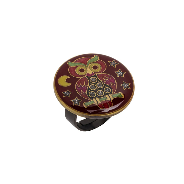 Кольцо Clara Bijoux Сова K27959 M