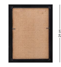 AMB-03/18 Икона «Казанская Божией Матери» (с янтарной крошкой) H-24см