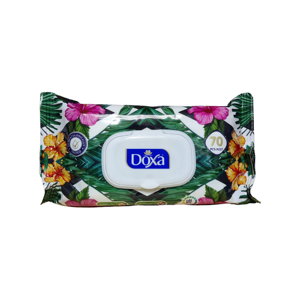 Влажные салфетки DOXA Турция 70 шт