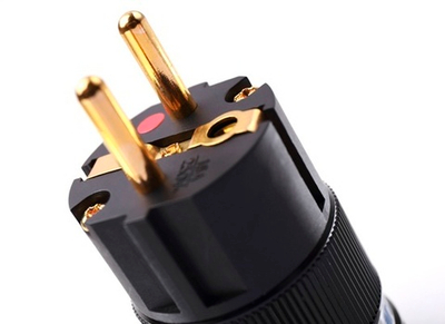 Коннектор SINE M15G EU Schuko Black