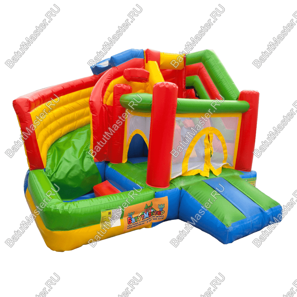 Детский надувной батут "Границы радости 2" 3,5х3м