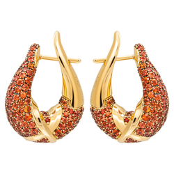 Серьги c Сапфирами, E0049-0/24