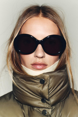 ZARA КОРОТКИЙ ПУХОВИК WATER REPELLENT WINDPROOF, ХАКИ