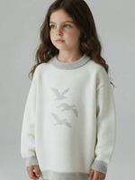 Джемпер Воздух из хлопка свободного кроя