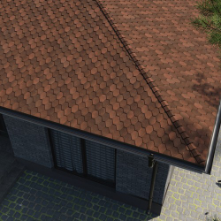 Черепица битумная гибкая Tegola COMFORT GARDA Pelle 227