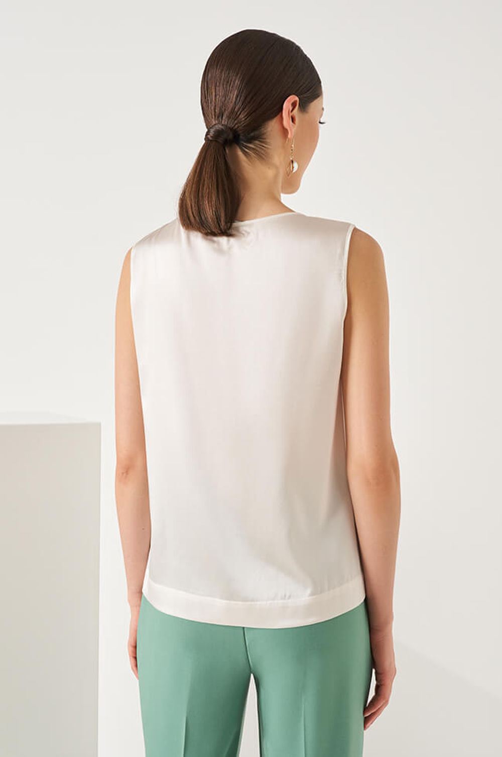 22862 Блузка женская (ванильный)