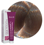 OLLIN SILK TOUCH 10/26 светлый блондин розовый 60мл Безаммиачный стойкий краситель для волос