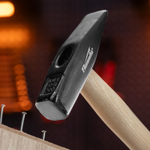 Молоток слесарный, 300 г, квадратный боек, деревянная рукоятка// Sparta