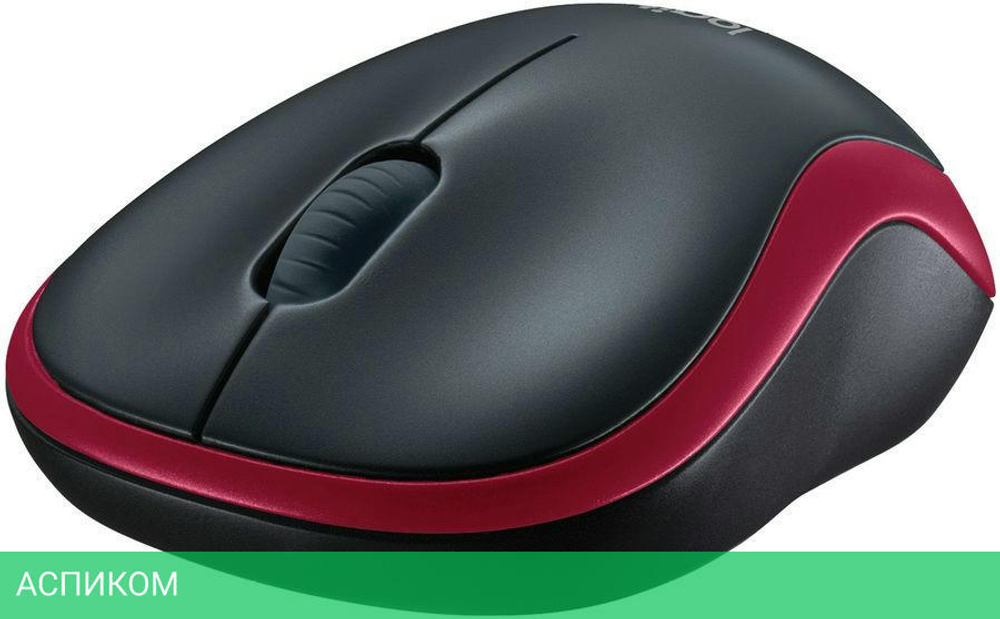 Мышь Logitech M185 Red (910-002633)