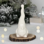 Украшение новогоднее GLOSS «Милый колпачок» 6*7*17 см, Белый