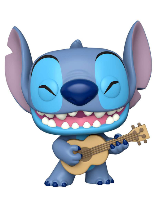 Фигурка Funko POP! Disney Lilo & Stitch Stitch with Ukelele (Exc) 10" (1419) 76786