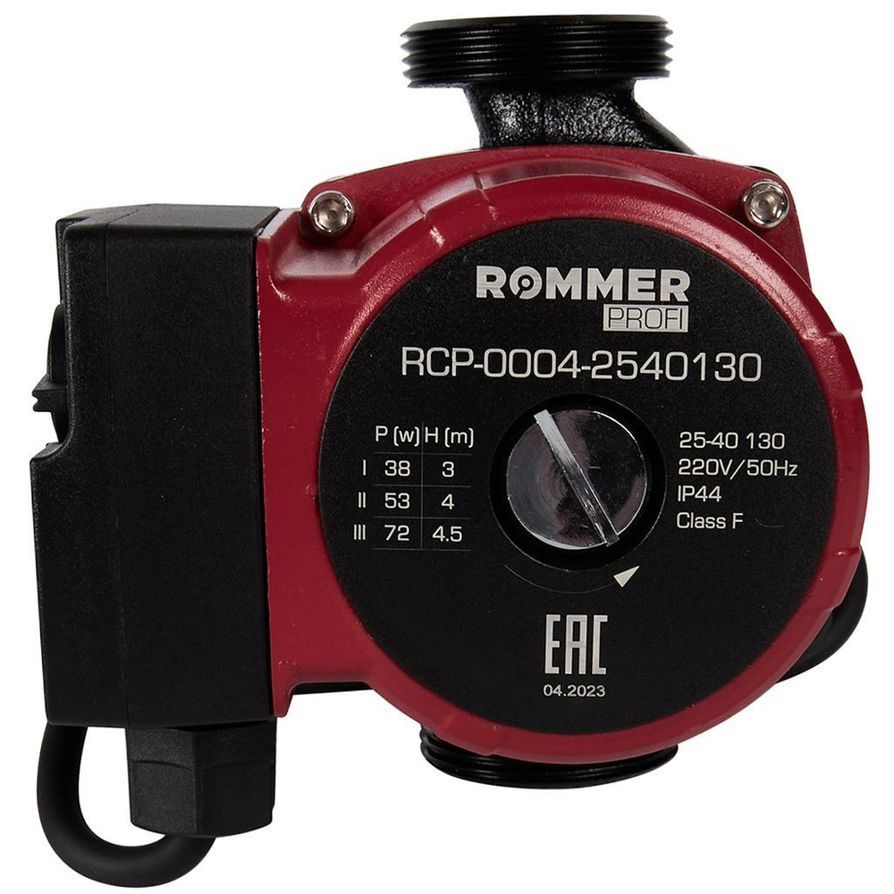 Насос циркуляционный ROMMER Profi 25-40-130 с гайками