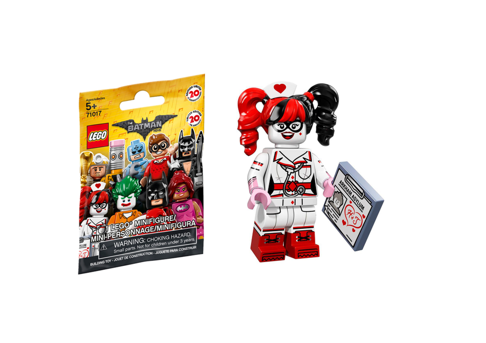 Минифигурка LEGO 71017 - 13 Медсестра Харли Квинн