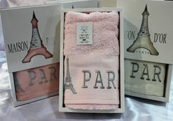 PARIS  ПАРИС полотенце махровое в коробке Maison Dor Турция
