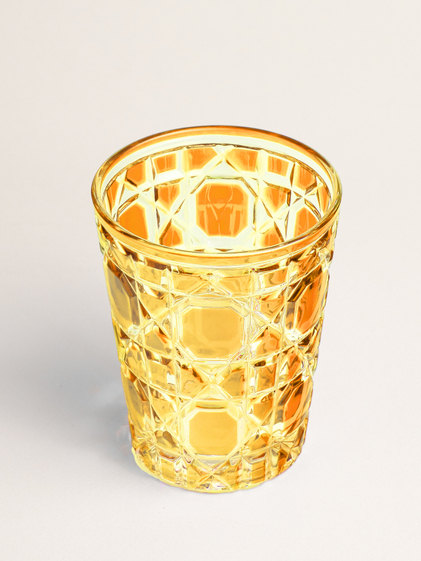 Стакан глазурный Cannage Оранжевый