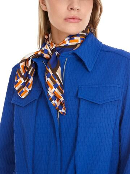 Marc Cain Платок из шелка с принтом