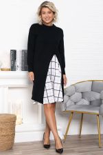 Костюм с юбкой Остин (черный) К15065-13М LT Collection