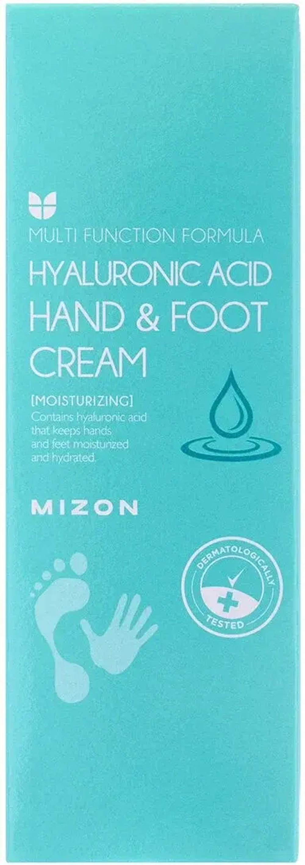 Mizon Крем для рук и ног с гиалуроновой кислотой - Hyaluronic acid hand and foot cream, 100мл